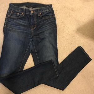 J BRAND Dark Vintage Wash  cut#13268,style 112C032